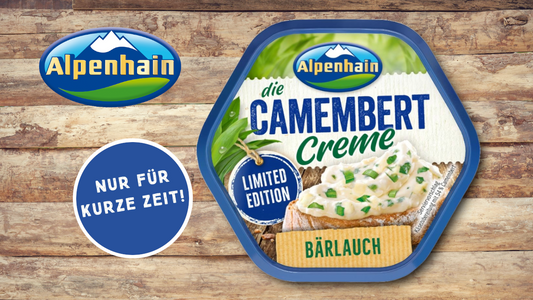 Alpenhain Camembert Creme Bärlauch - Frühlingssorte 2024