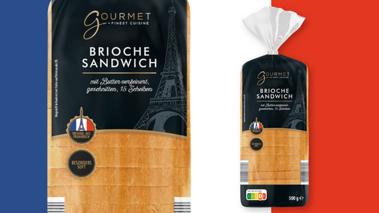Gourmet Brioche Sandwich bei Aldi - Besonders Soft