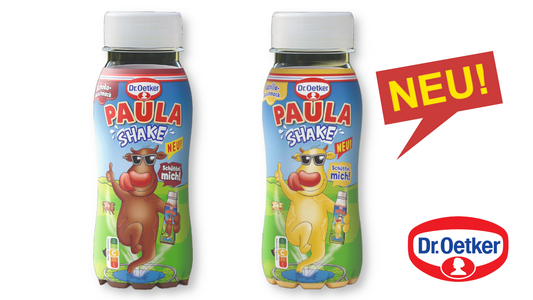 Paula Shake der beliebte Pudding neu als Milchdrink