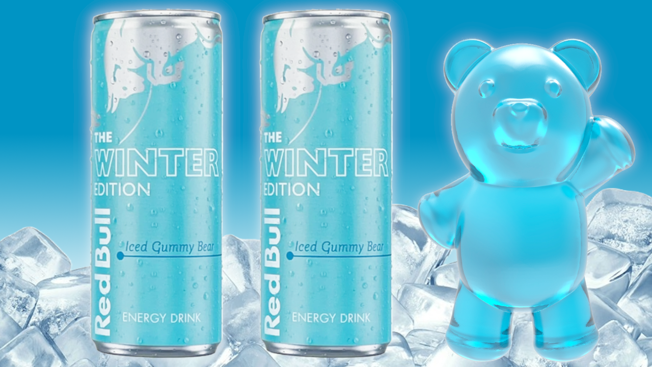 Red Bull Iced Gummy Bear Winter Edition 2024 LeakBuy