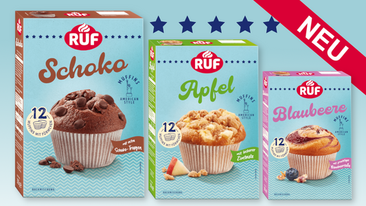 RUF Muffins American Style Backmischung: 6 Neue Sorten