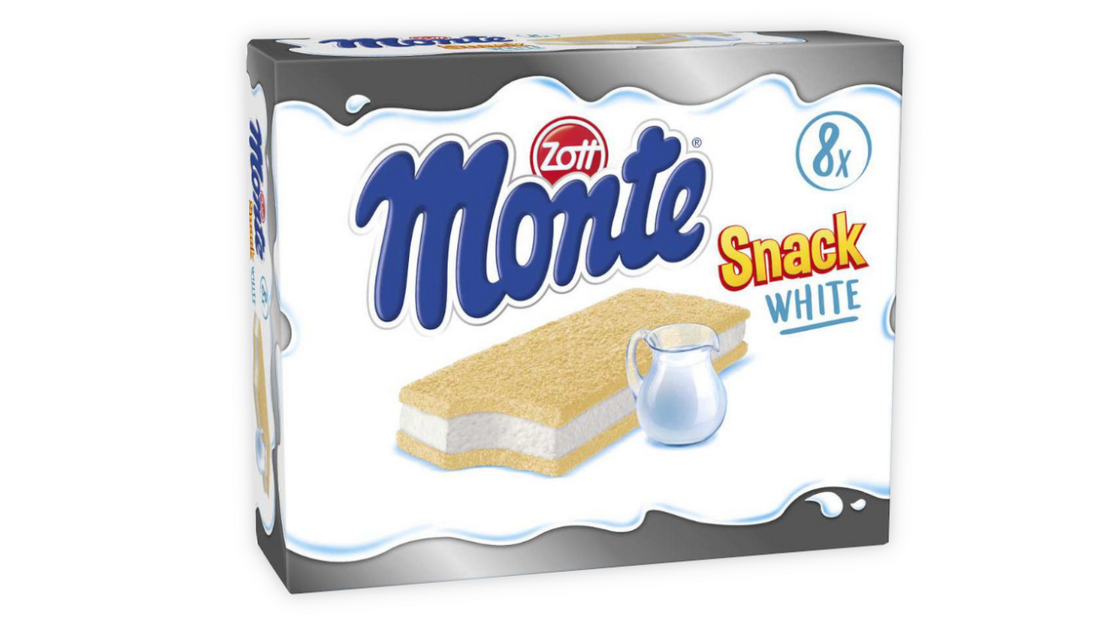 Zott Monte White Snack - Pure Milchcreme