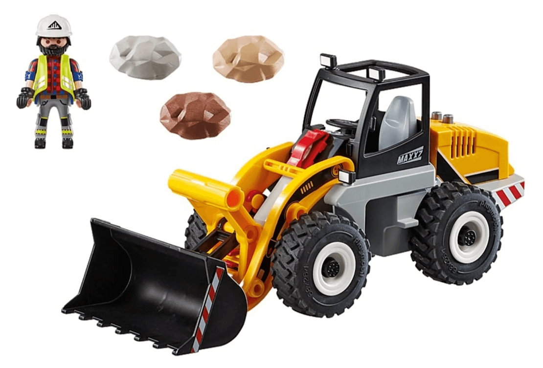 Playmobil 70445 - City Action - Radlader Bagger Baustelle