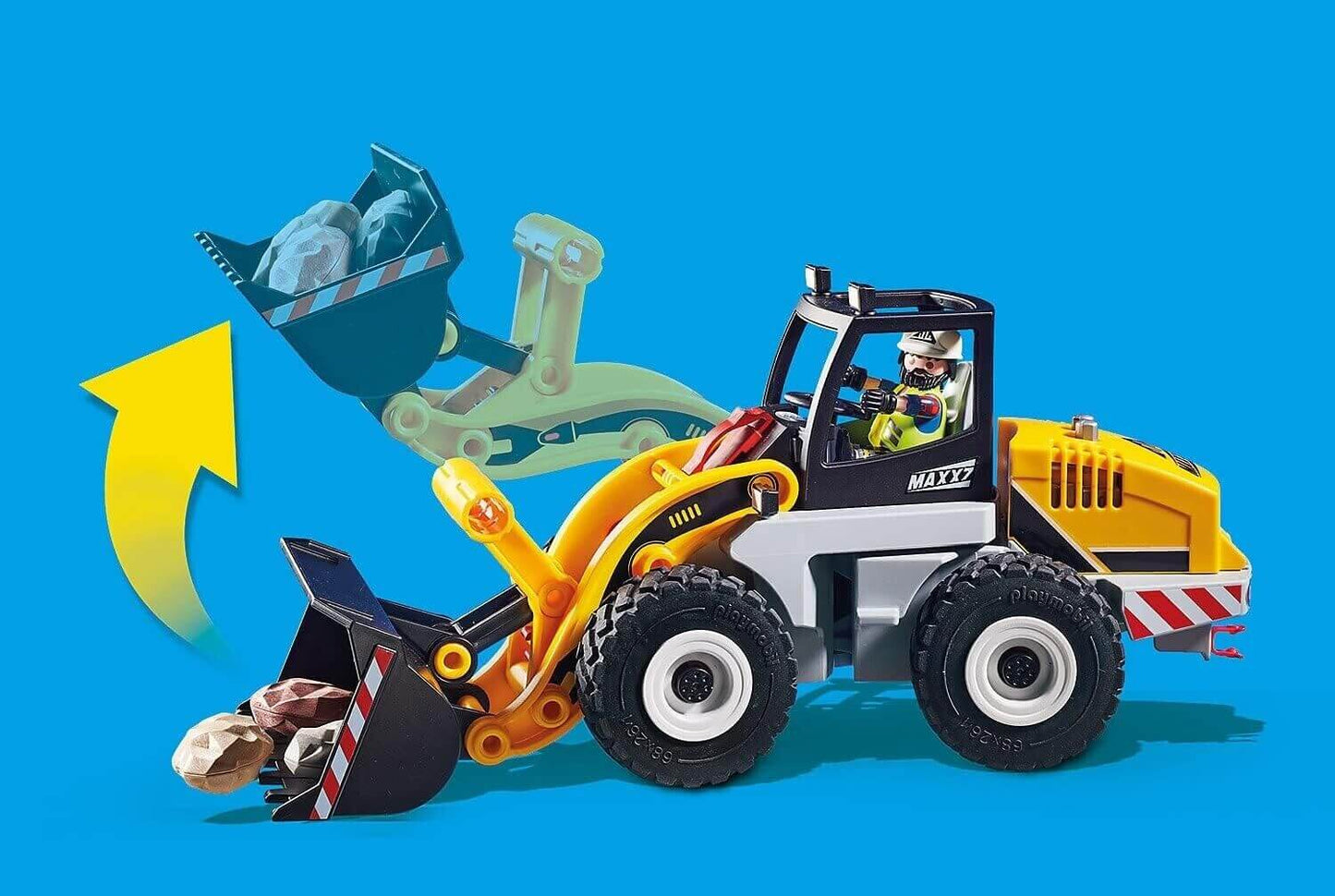 Playmobil 70445 - City Action - Radlader Bagger Baustelle