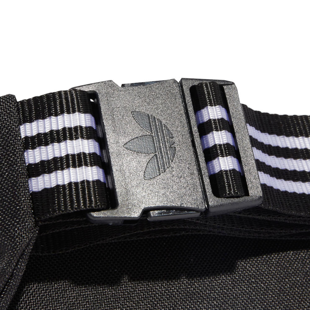 Adidas Bauchtasche Gürteltasche Schwarz - Ideal für Urlaub, Reisen & Freizeit