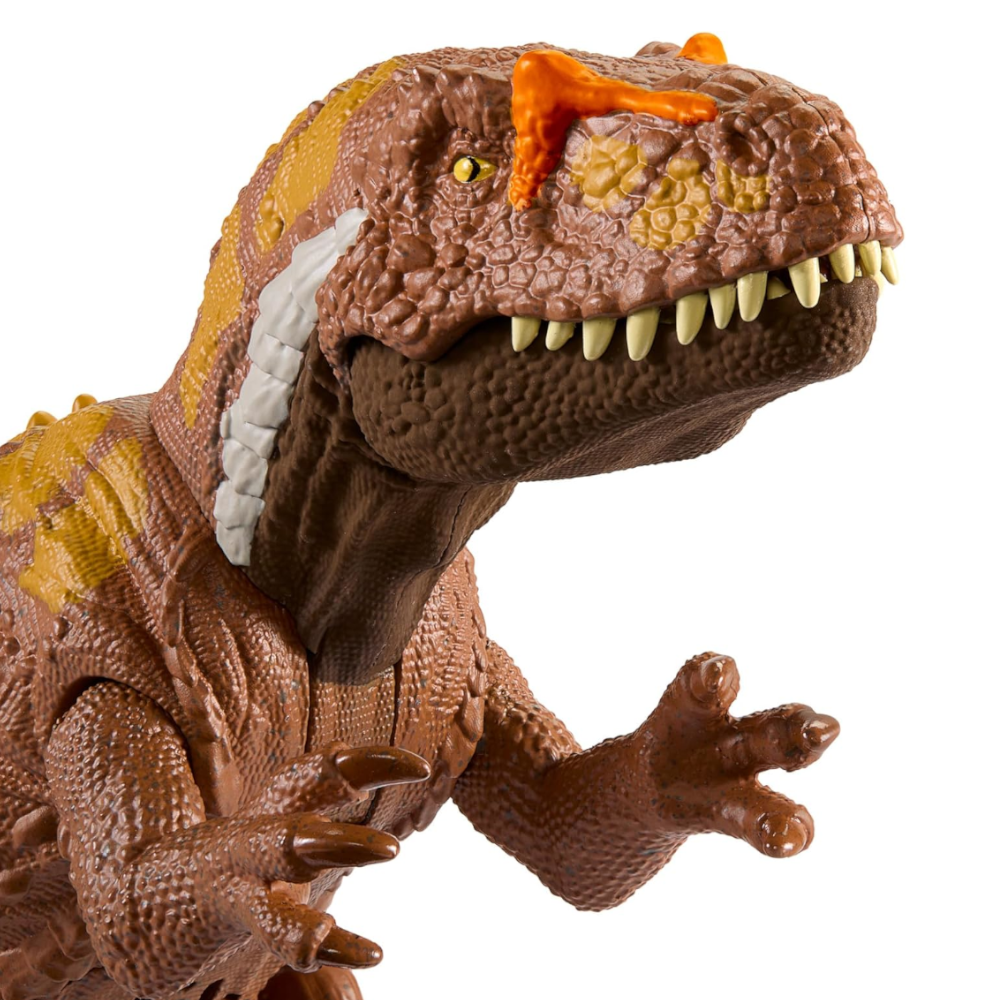 Mattel Jurassic World Megalosaurus Wild Roar Dinosaurier Figur mit Sound