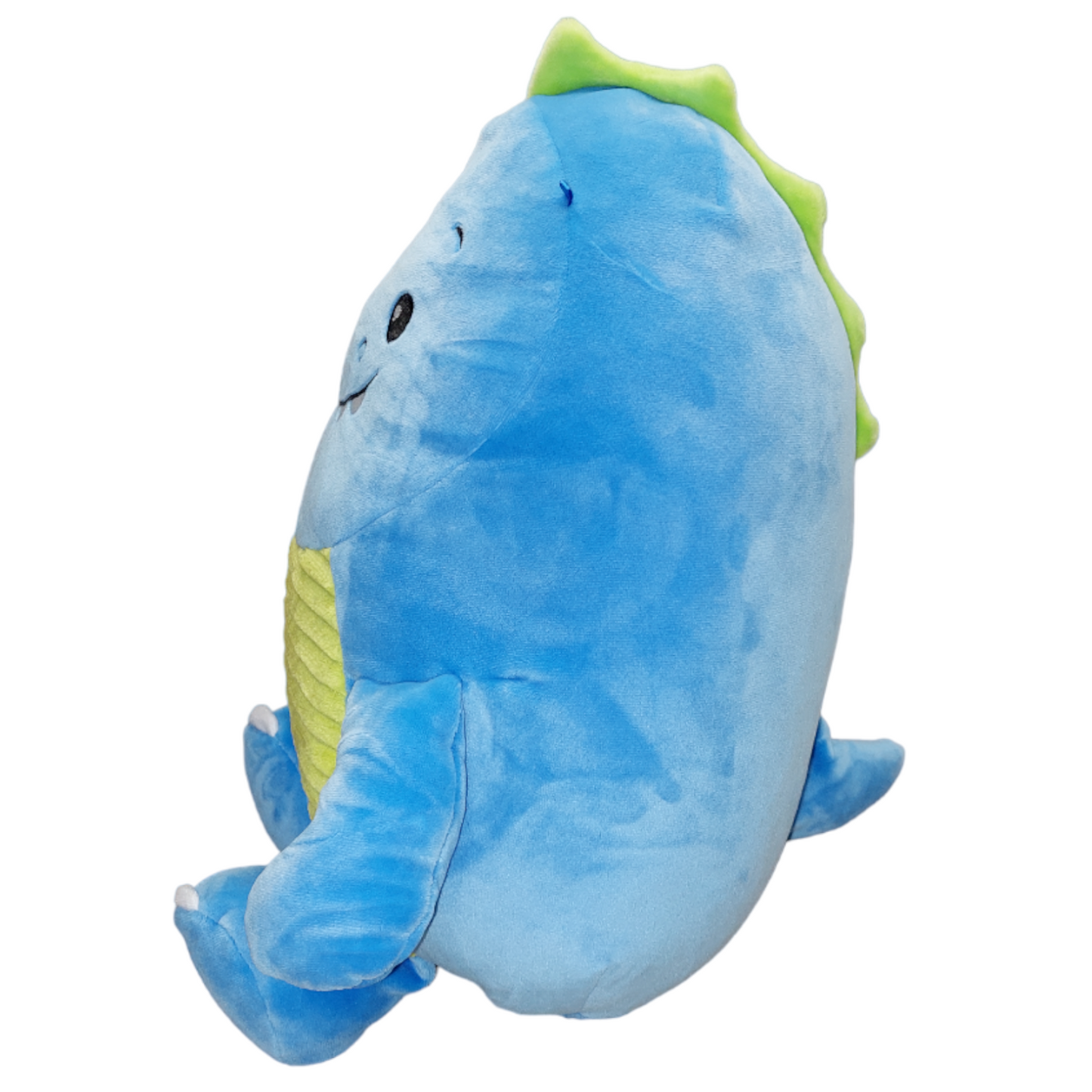 Süßer Dinosaurier Kuscheltier Plüschtier Squishy Kissen 35cm Blau