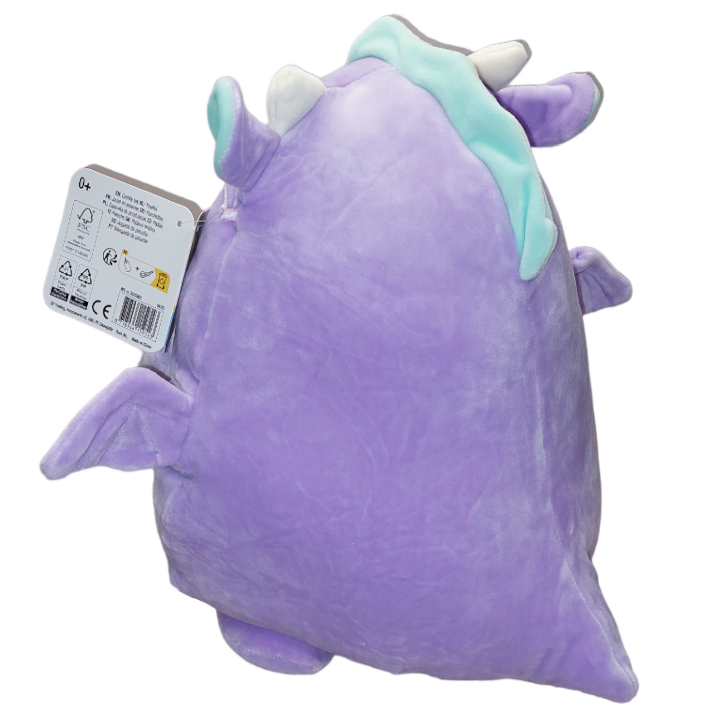 Süßer Dinosaurier Kuscheltier Plüschtier Squishy Kissen 35cm Lila