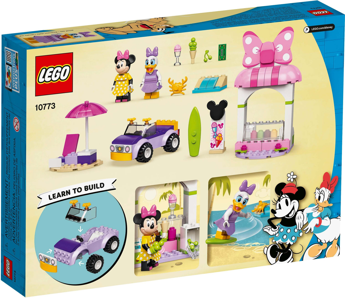 LEGO 10773 - Mickey and Friends - Minnies Eisdiele Disney