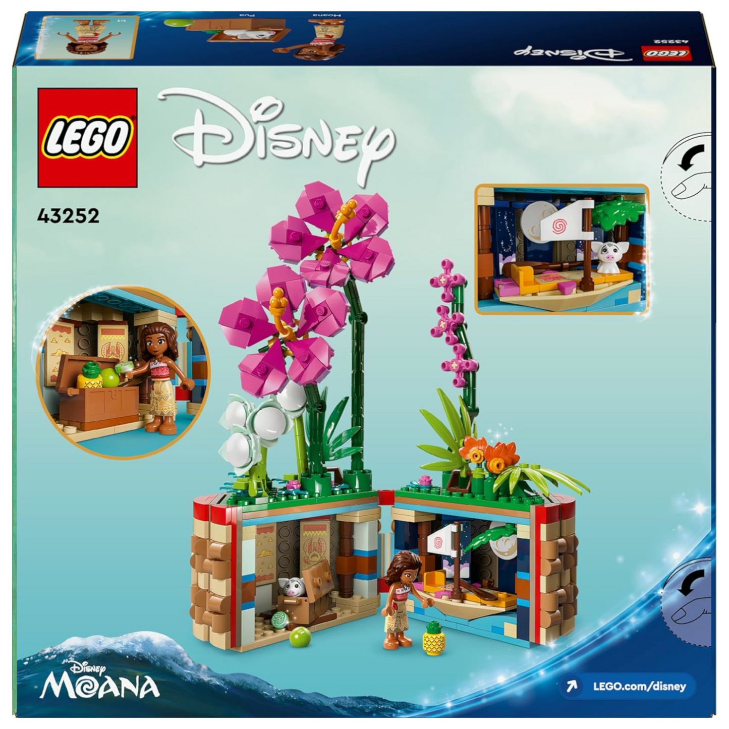 LEGO 43252 - Disney Princess: Vaianas Blumentopf - Seltenes Set