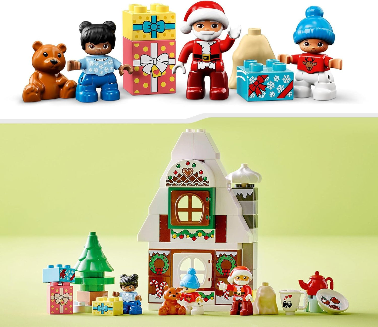 LEGO Duplo 10976 - Lebkuchenhaus mit Weihnachtsmann