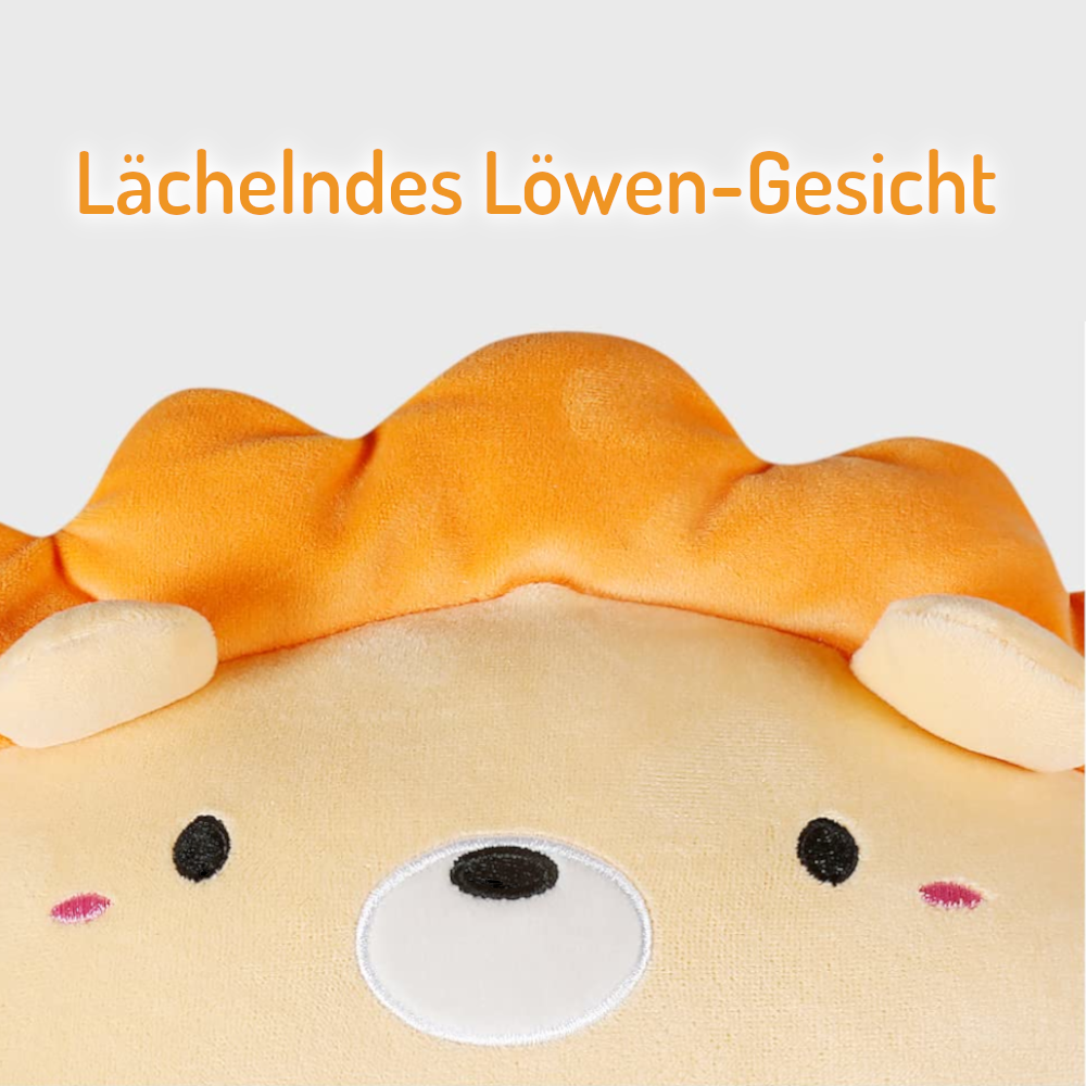 Löwe Kuscheltier Plüschtier Stofftier 35cm Squishy Kissen Kinder Geschenk Deko