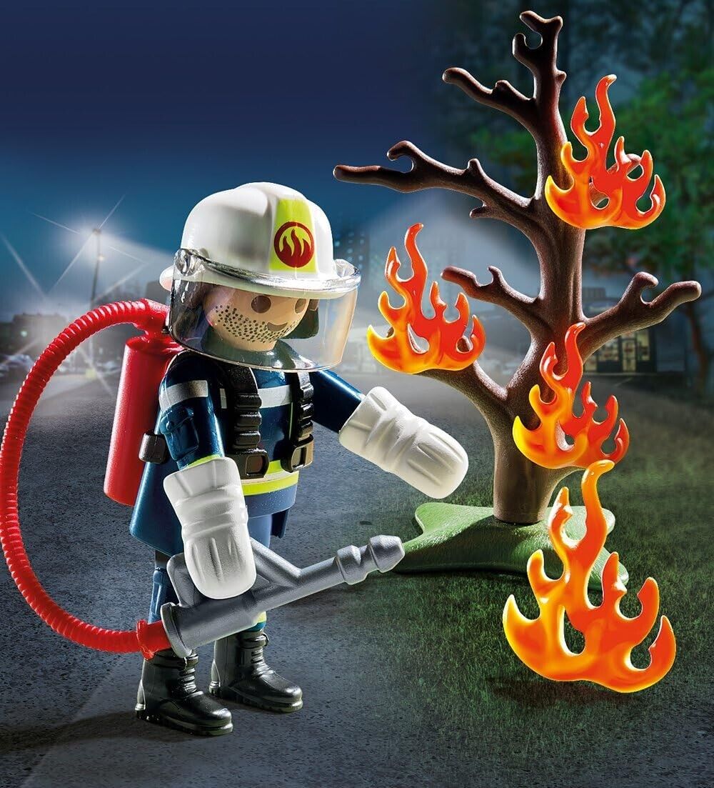 Playmobil 70429 - Feuerwehrmann Löscheinsatz - Waldbrand