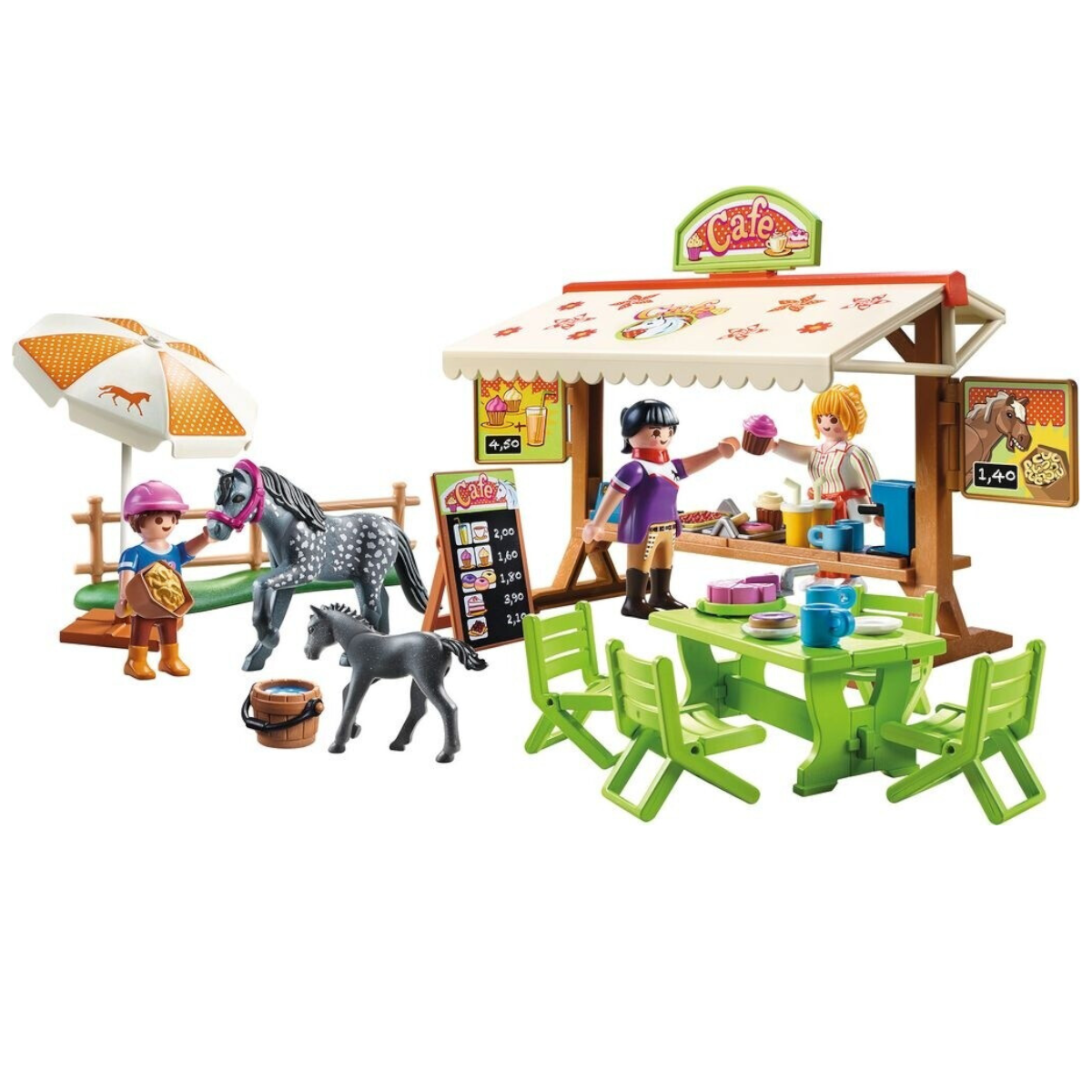 Playmobil 70519 - Country - Pony-Café - Erweiterung für Reiterhof & Bauernhof