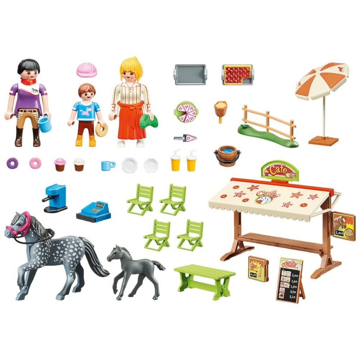 Playmobil 70519 - Country - Pony-Café - Erweiterung für Reiterhof & Bauernhof