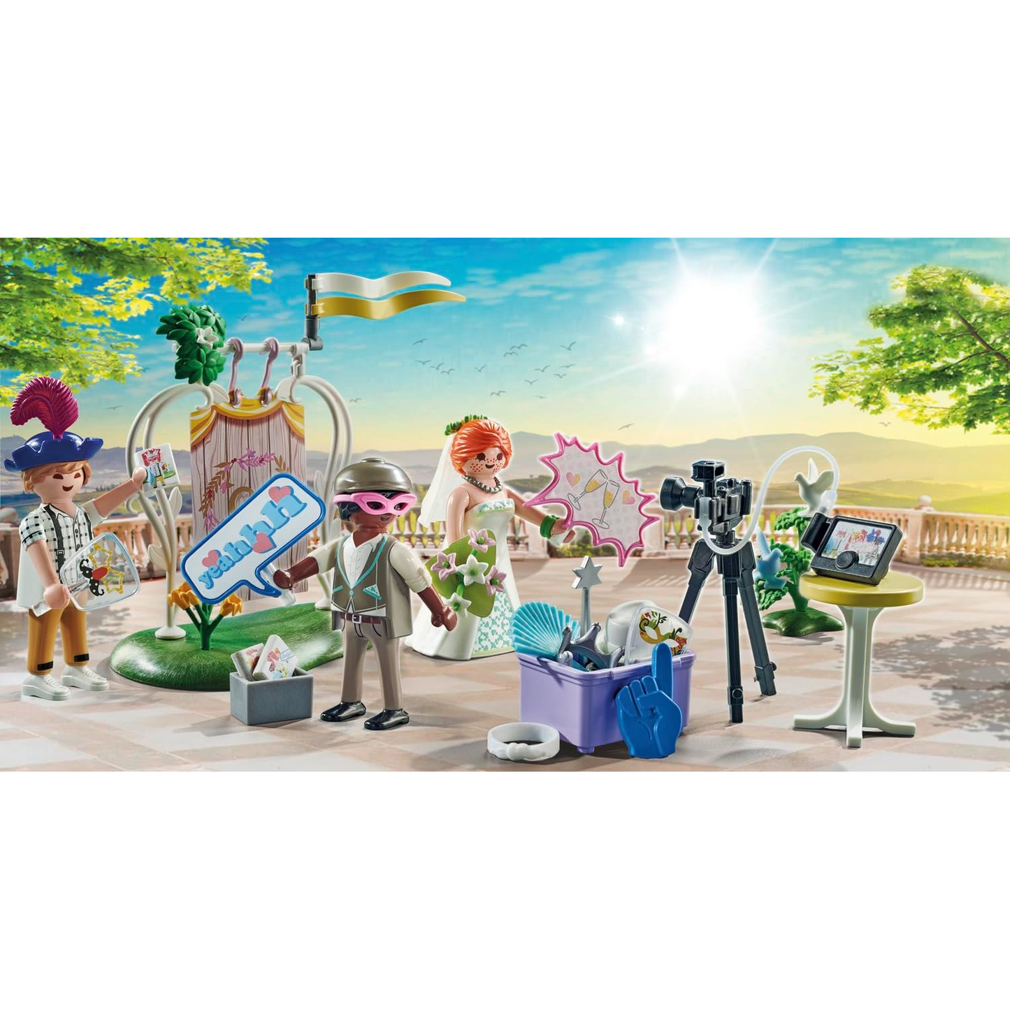 Playmobil 71367 - City Life - Hochzeits Fotobox Hochzeitsfeier