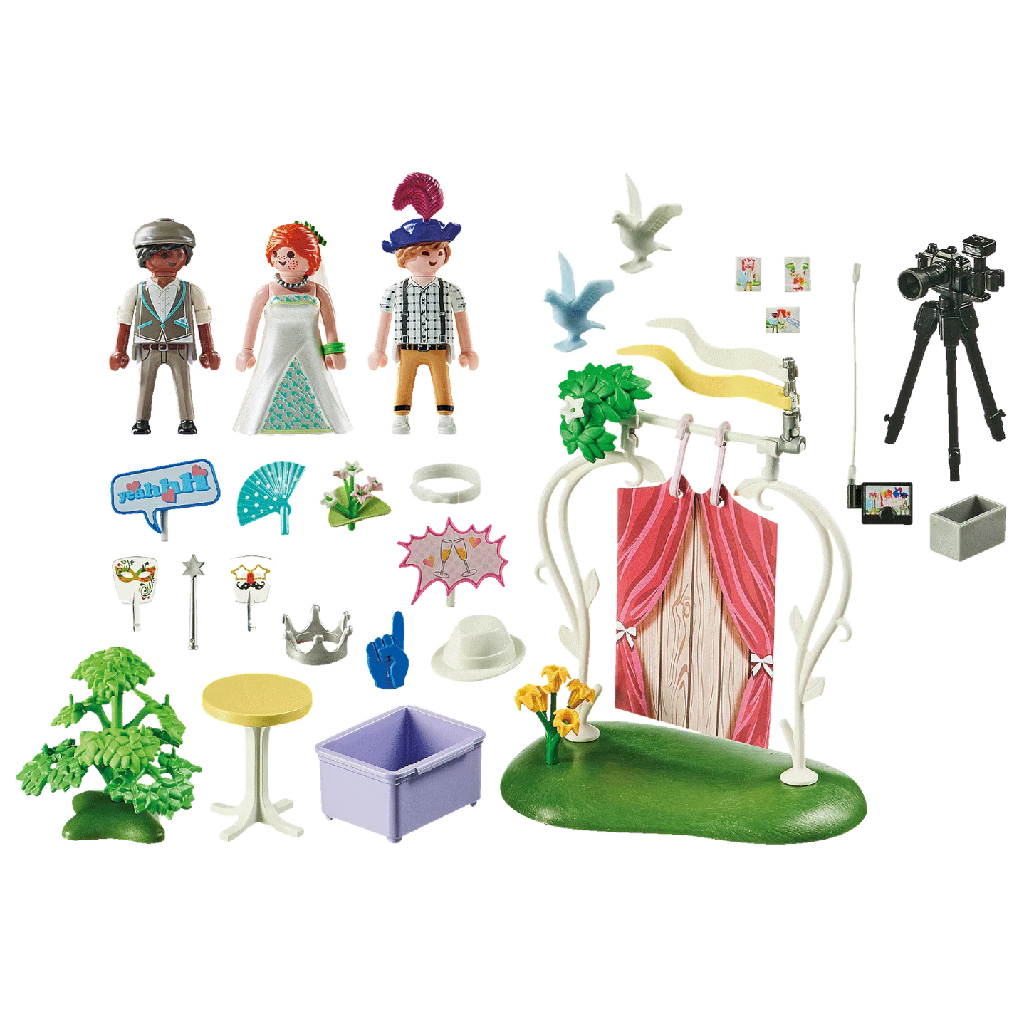 Playmobil 71367 - City Life - Hochzeits Fotobox Hochzeitsfeier