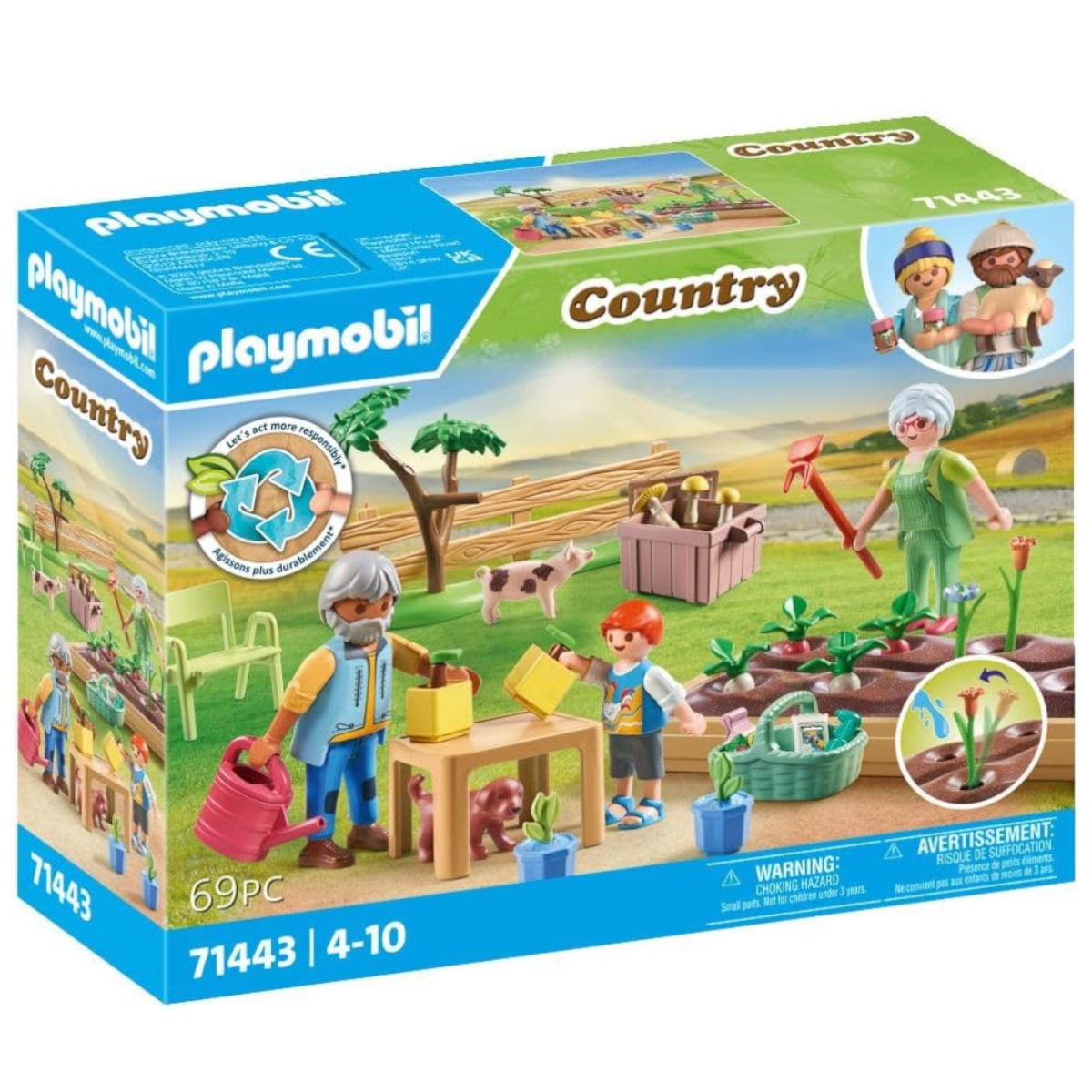 Playmobil 71443 - Country - Gemüsegarten bei den Großeltern