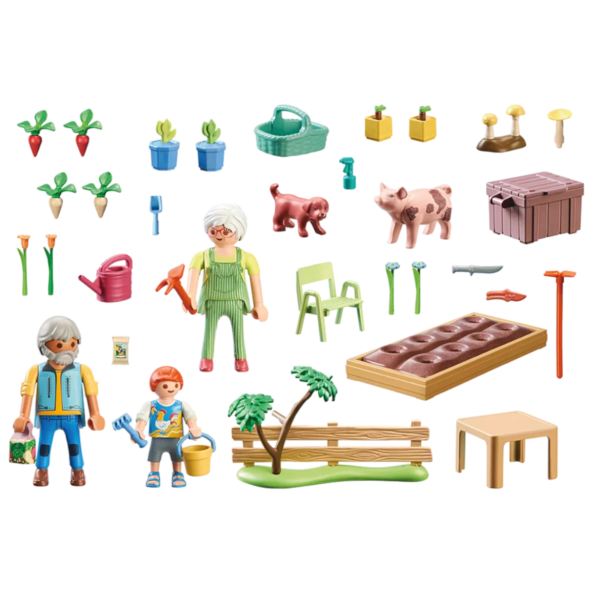 Playmobil 71443 - Country - Gemüsegarten bei den Großeltern