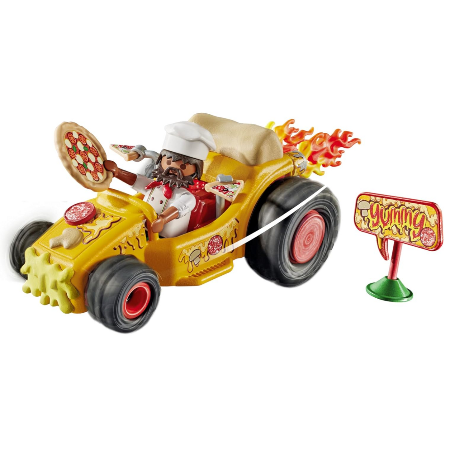 Playmobil 71634 - Funstars - Rasende Pizza Kart Racing Renn-Action