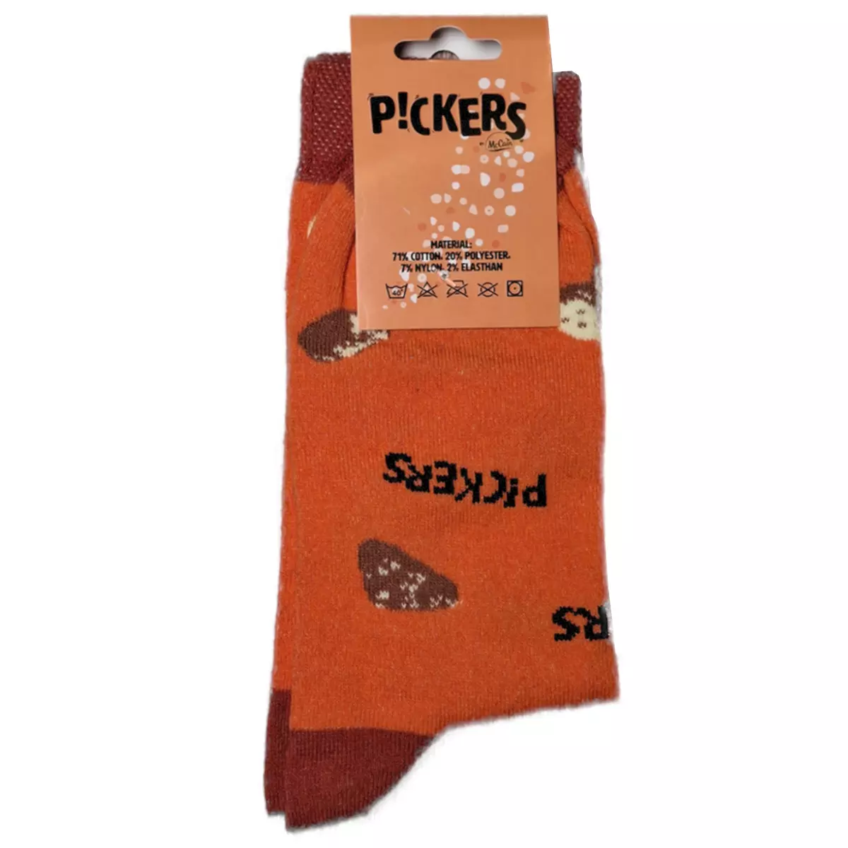 Promo Socken Gr. 40-43 von Pickers by McCain Orange Limited Edition
