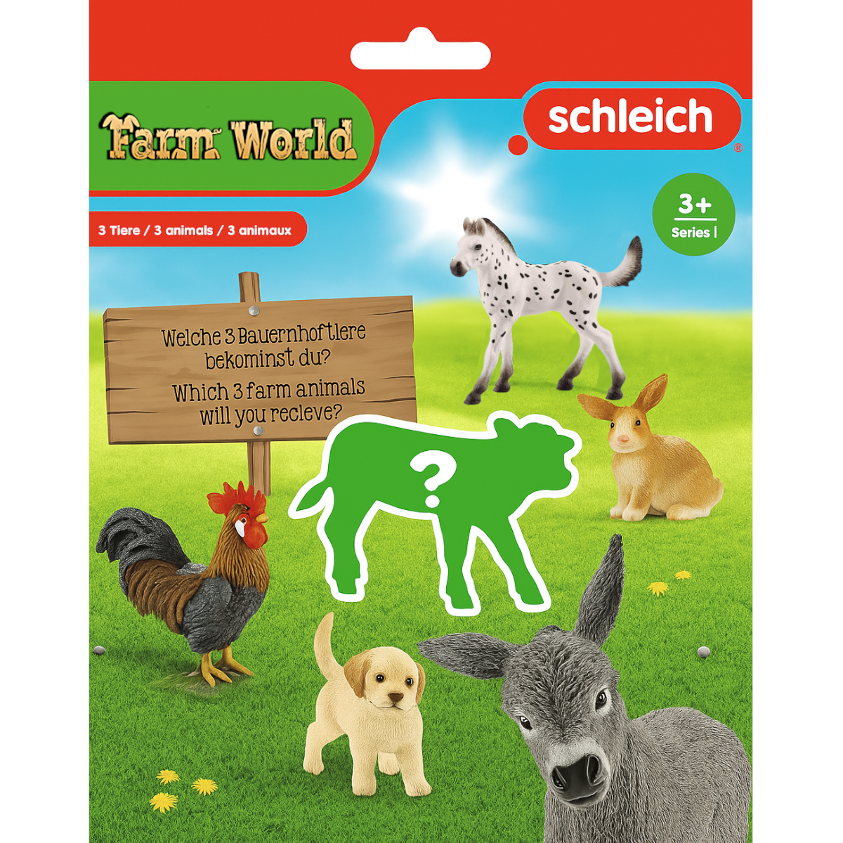 Schleich Überraschungstüte Series 1 - Bauernhoftiere (10164601)