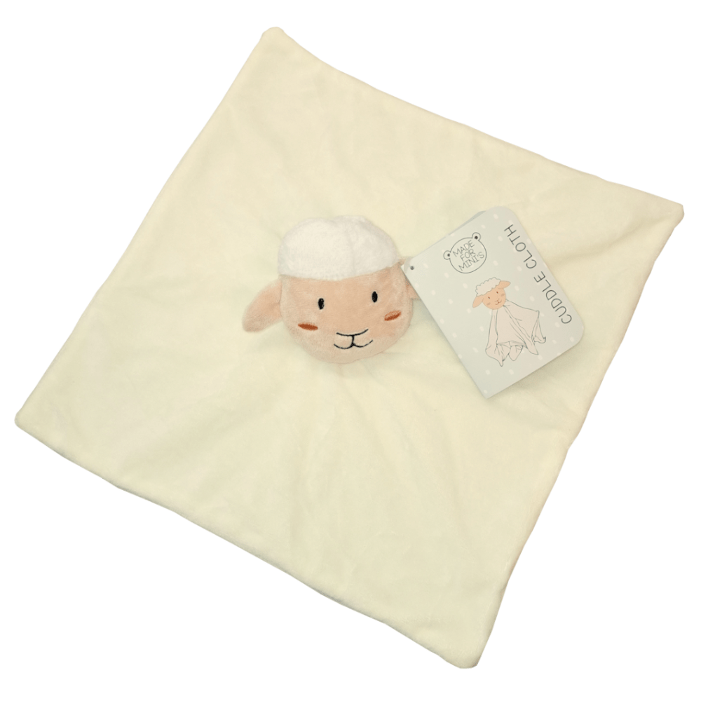 Schmusetuch Schaf Babyspielzeug Kuscheltier Plüschtier Geschenkidee