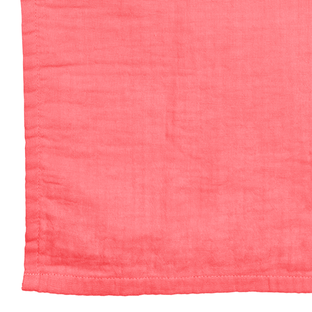 Tischläufer Pink Rosa Musselin 40x150 cm – Deko für Esstisch