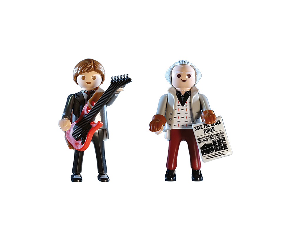 Playmobil 70459 - Back to the Future Marty McFly & Dr. Emmett Brown Sammler-Set