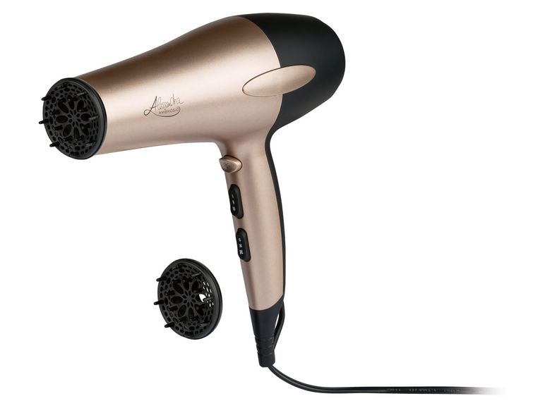 Profi Haartrockner AHC33 Ionen-Technologie Rose Gold Fön by Alessandra Ambrósio