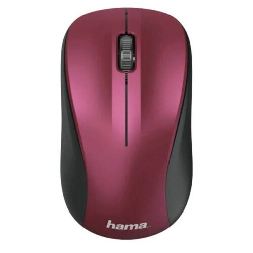 Hama MW-300 Wireless Funkmaus kabellos Beere Pink Metallic