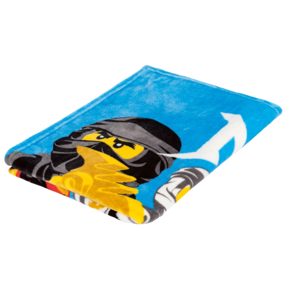 Lego Ninjago Kuscheldecke Blau 100x150cm Fleecedecke Kinderdecke