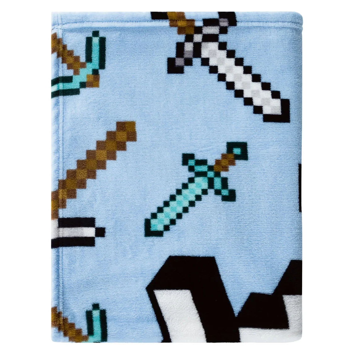 Minecraft Kuscheldecke 100x150cm Fleecedecke Kinderdecke