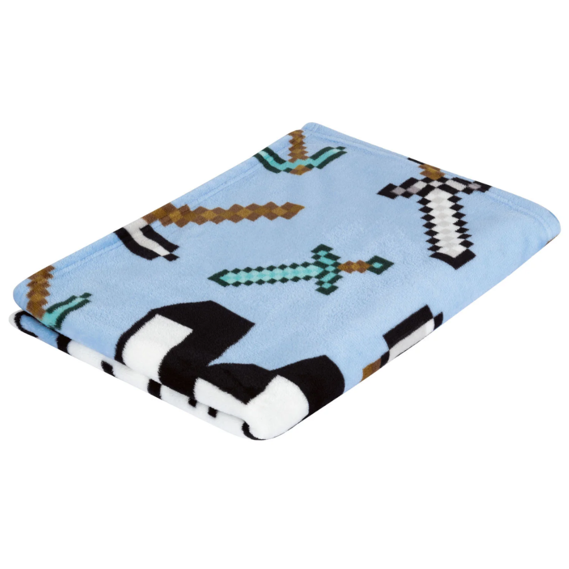 Minecraft Kuscheldecke 100x150cm Fleecedecke Kinderdecke
