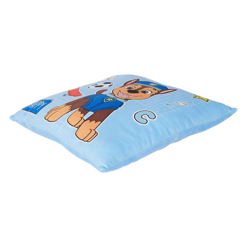 Paw Patrol Kissen Kuschelkissen Dekokissen 35x35cm Blau Chase Polizeihund