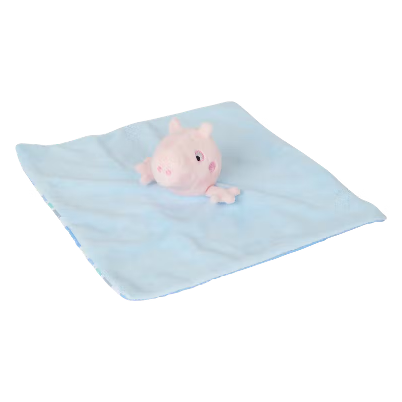 Peppa Pig Schmusetuch Schnuffeltuch George Blau Kuscheltier Babyspielzeug
