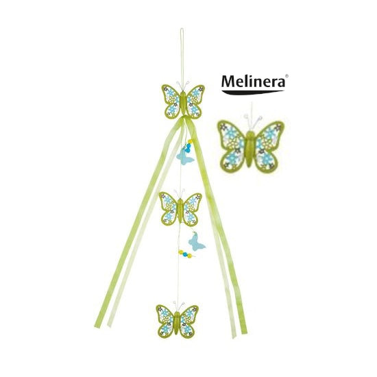 Dekohänger Schmetterling Osterdeko Girlande Fensterdeko Türdeko Melinera®
