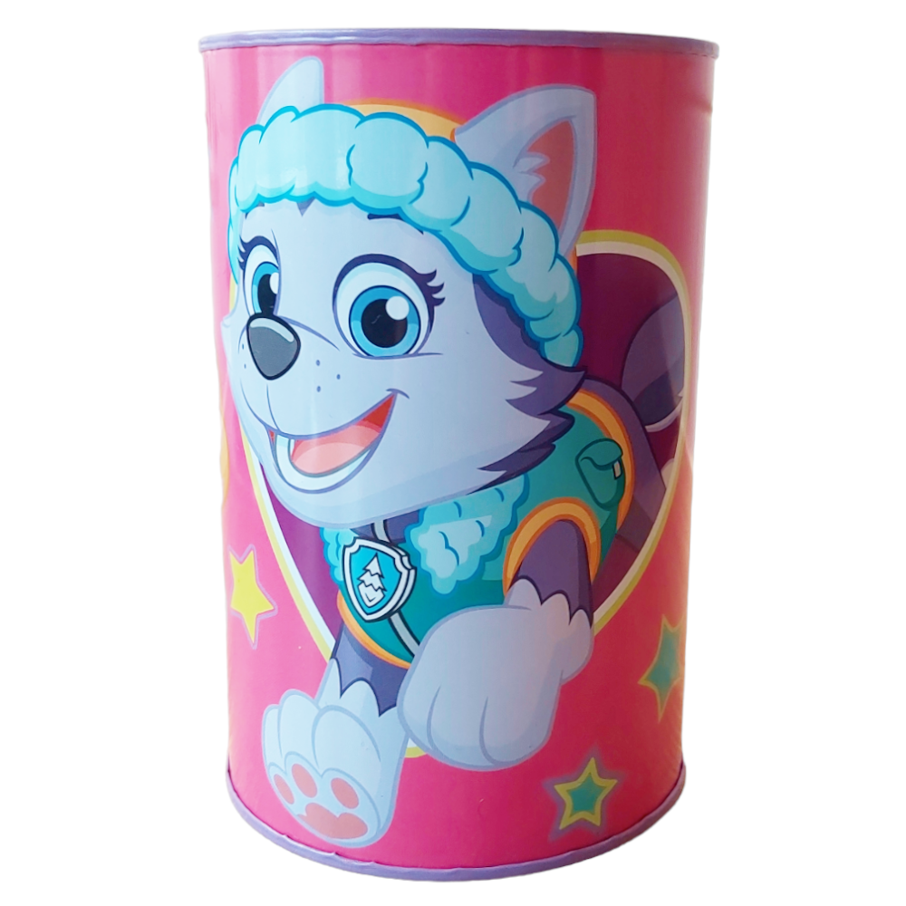 Paw Patrol Spardose Skye Everest Rosa Metall
