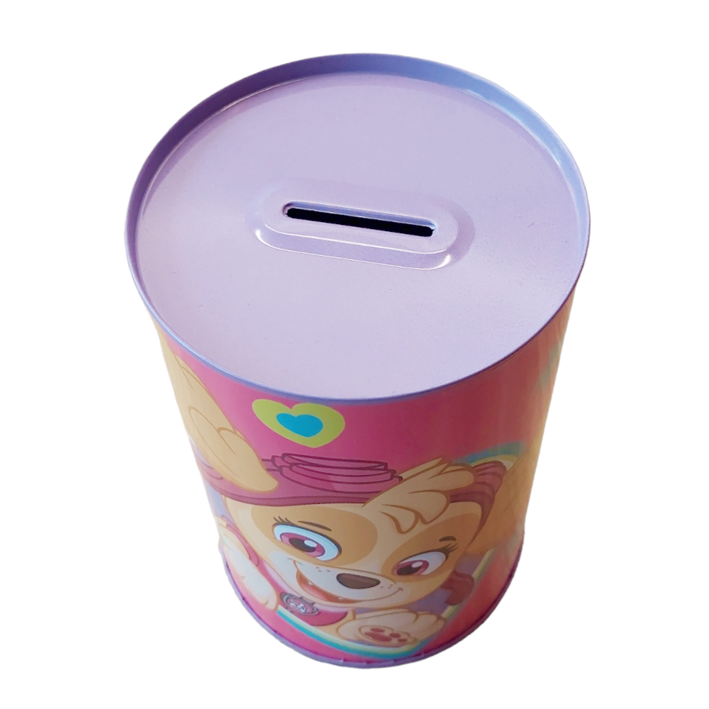Paw Patrol Spardose Skye Everest Rosa Metall