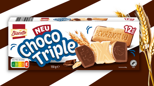 Aldi: Biscotto Choco Triple - Alternative zu Kinder Duo