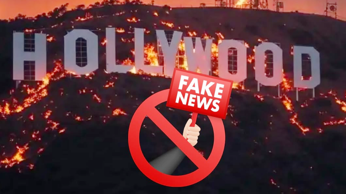 Brennt das Hollywood-Schild? Fake oder Wahrheit – Wir klären auf!