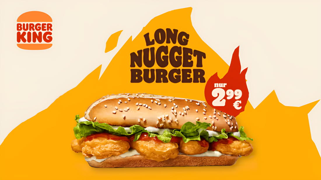 Burger King: Long Nugget Burger ab 2,99 € – Nur für kurze Zeit!