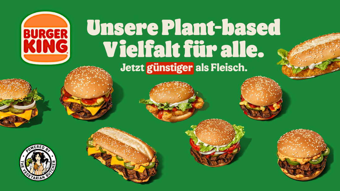 Burger King: Vegane Produkte günstiger als Fleisch ab März 2024 