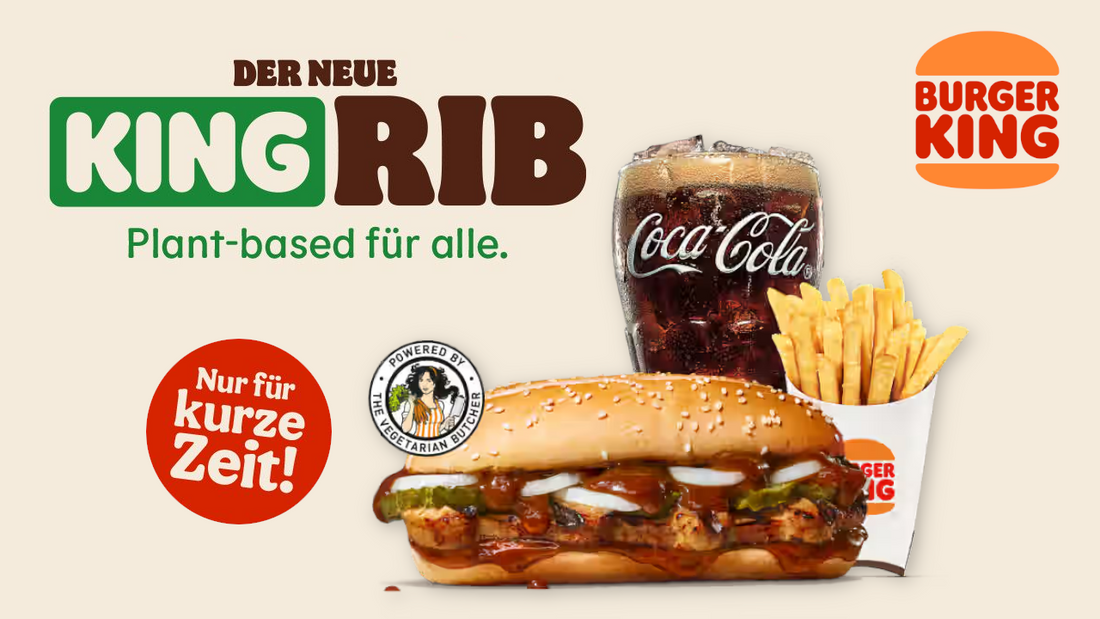 Burger King präsentiert: KING RIB Plant-based ab Januar 2025