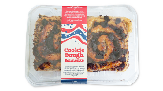 Cookie Dough Schnecke bei Lidl - Hefeteiggebäck