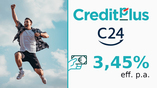 Creditplus Tagesgeld mit 3,45% Zinsen – Clever Sparen im Jahr 2024