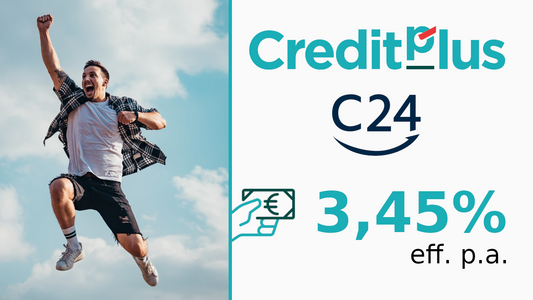 Creditplus Tagesgeld mit 3,45% Zinsen – Clever Sparen im Jahr 2024