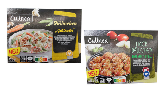 Culinea präsentiert: 5 neue Sorten Tiefkühl-Fertiggerichte bei Lidl