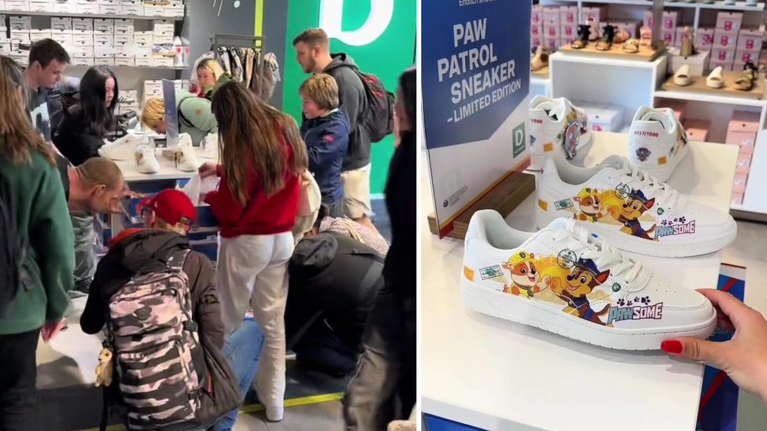 Deichmann: Paw Patrol Schuhe für Erwachsene in 15 Minuten ausverkauft!