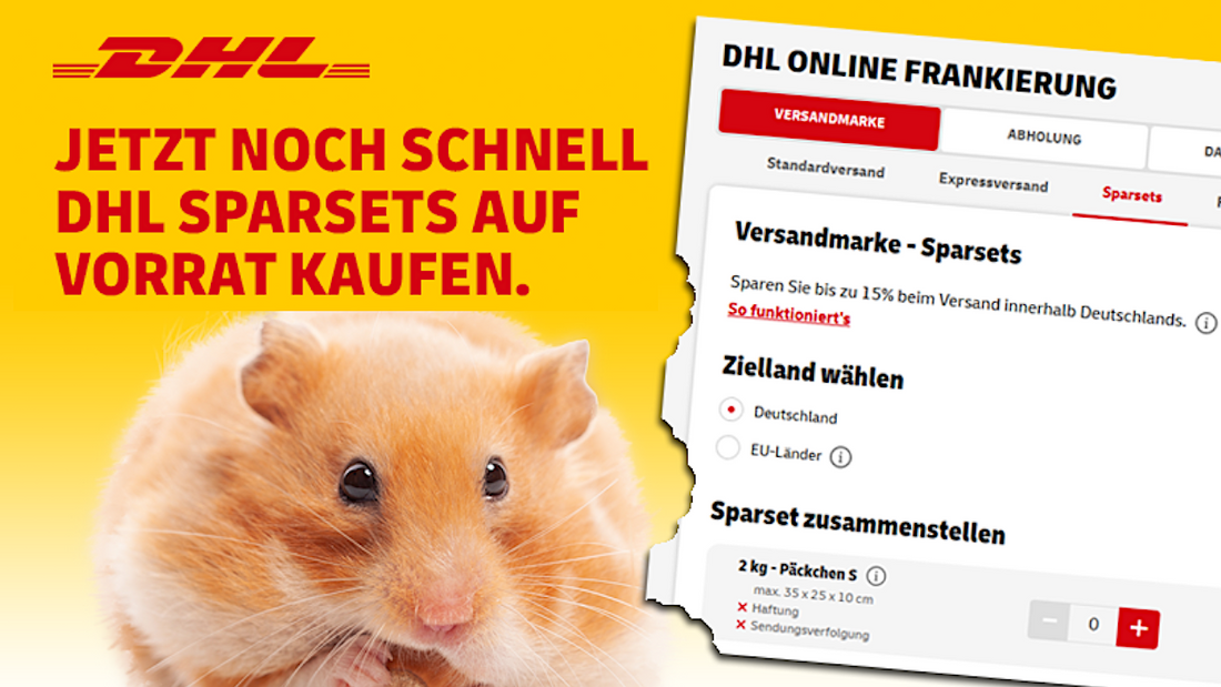 DHL streicht teilweise ab April 2024 Sparsets: Höhere Versandkosten?